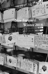 New Forum | Winter 2018