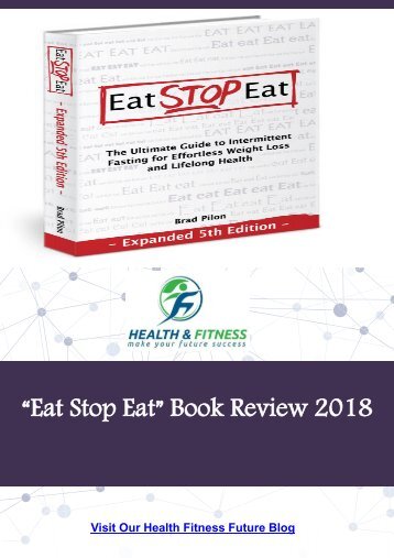 Eat Stop Eat” Book Reviewing By Brad Pilon 2018