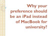 Why your preference should be an iPad instead of MacBook for university