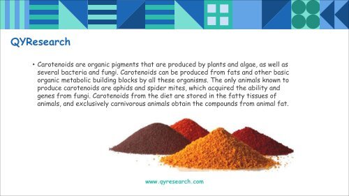 QYResearch: In 2023 the global production of Carotenoids will reach 3048MT