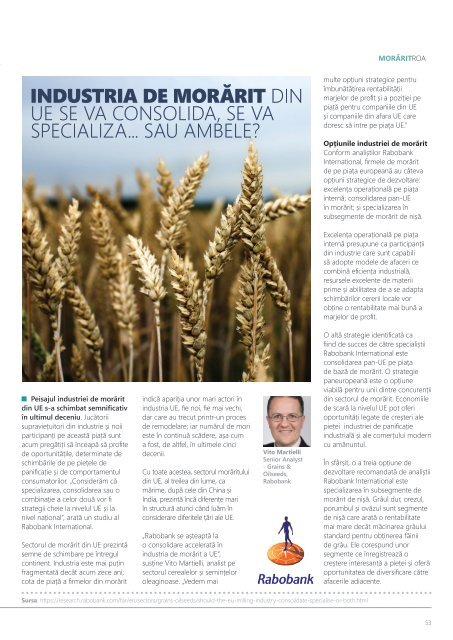 Revista Ro.aliment editia 8 - revista specialistilor din industria alimentar9