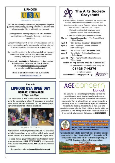 Liphook Community Magazine Spring 2018