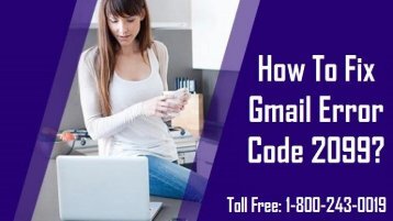 Fix Gmail Error 2099