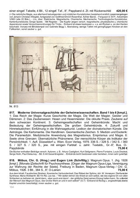 Occulta-Antiquariats-Katalog 3