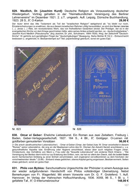 Occulta-Antiquariats-Katalog 3