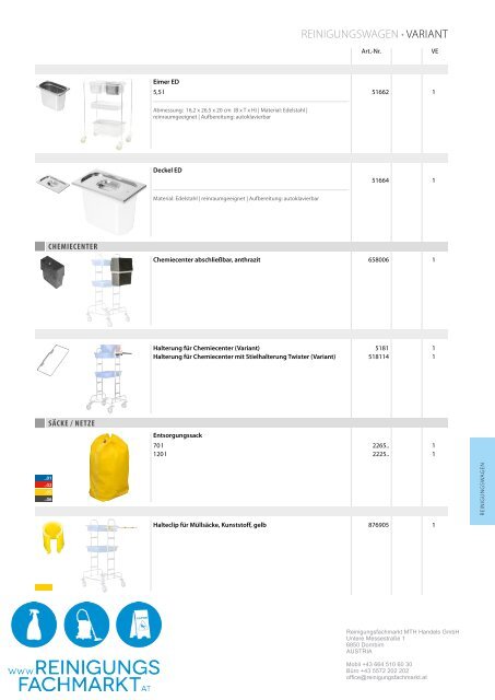 VERMOP Produktkatalog powered by Reinigungsfachmarkt