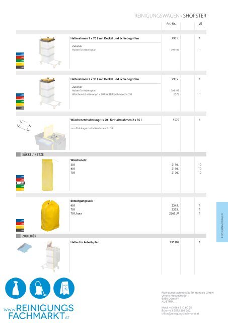 VERMOP Produktkatalog powered by Reinigungsfachmarkt