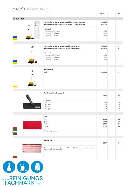 VERMOP Produktkatalog powered by Reinigungsfachmarkt