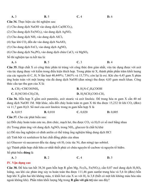 50 đề thi thử thpt quốc gia năm 2018 môn hóa học có đáp án của các trường trong cả nước (post of Tài liệu ôn thi)