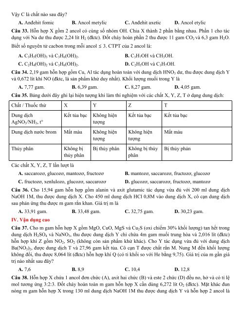 50 đề thi thử thpt quốc gia năm 2018 môn hóa học có đáp án của các trường trong cả nước (post of Tài liệu ôn thi)