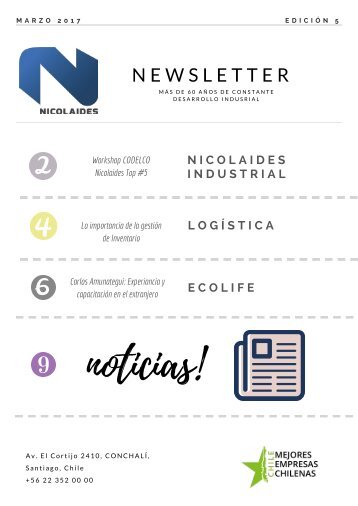Newsletter Nicolaides - Marzo 2018 (1)