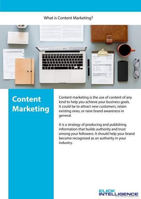 A Guide to: Content Marketing 