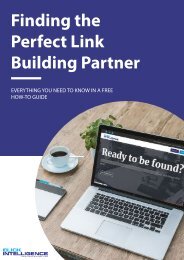 A Guide to: Finding the Perfect Link Building Partner