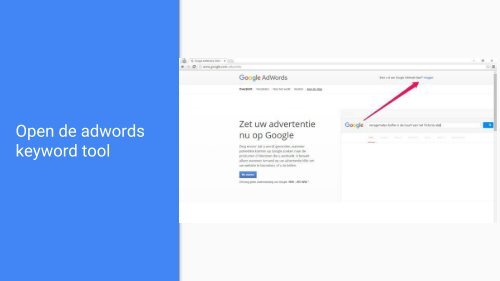 Adwords Keyword Tool