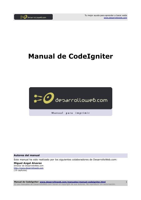manual-codeigniter