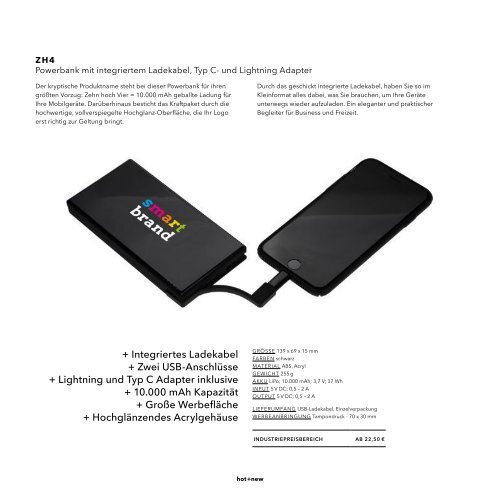 Werbeartikel USB Stick Powerbanks Katalog 