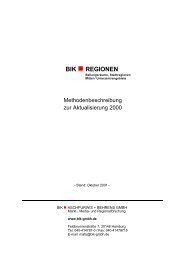 BIK REGIONEN - BIK Aschpurwis und Behrens GmbH