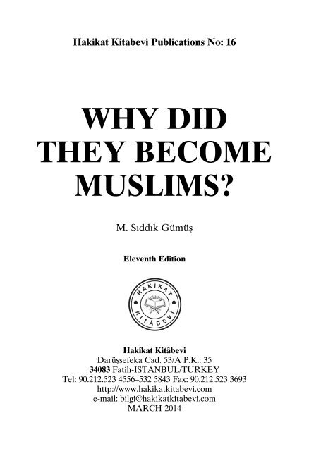 Why Did They Become Muslims