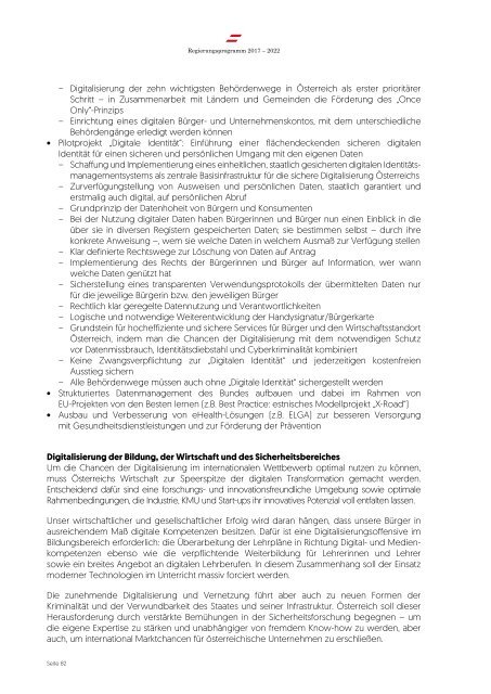 FPÖ-ÖVP Regierungsprogramm 2017-2022