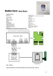 BioKey Gate New Line _Relay Module ... - Idencom