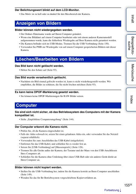 Sony NEX-C3D - NEX-C3D Consignes d&rsquo;utilisation Allemand