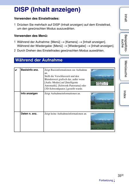 Sony NEX-C3D - NEX-C3D Consignes d&rsquo;utilisation Allemand