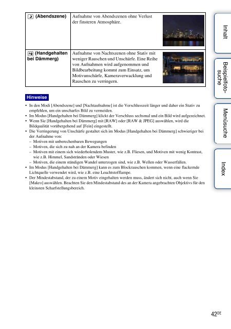 Sony NEX-C3D - NEX-C3D Consignes d&rsquo;utilisation Allemand