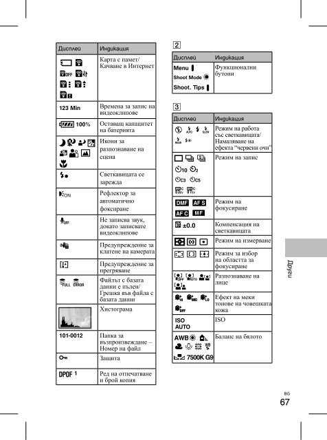 Sony NEX-C3D - NEX-C3D Consignes d&rsquo;utilisation Bulgare