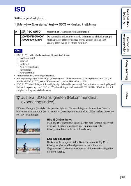 Sony NEX-C3D - NEX-C3D Consignes d&rsquo;utilisation Su&eacute;dois