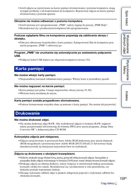 Sony NEX-C3D - NEX-C3D Consignes d&rsquo;utilisation Polonais