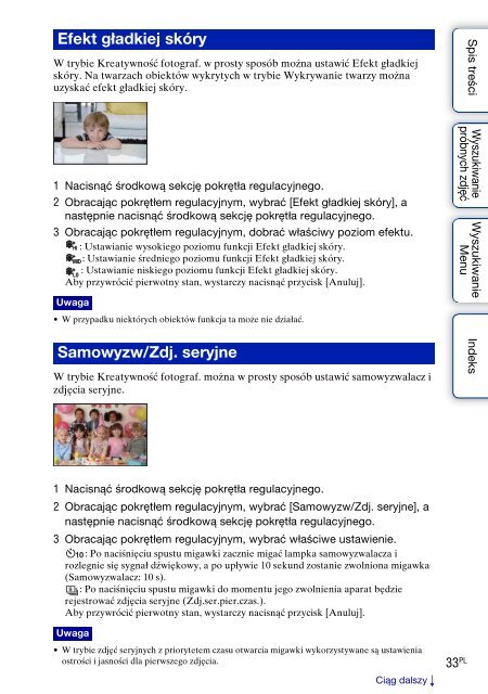 Sony NEX-C3D - NEX-C3D Consignes d&rsquo;utilisation Polonais