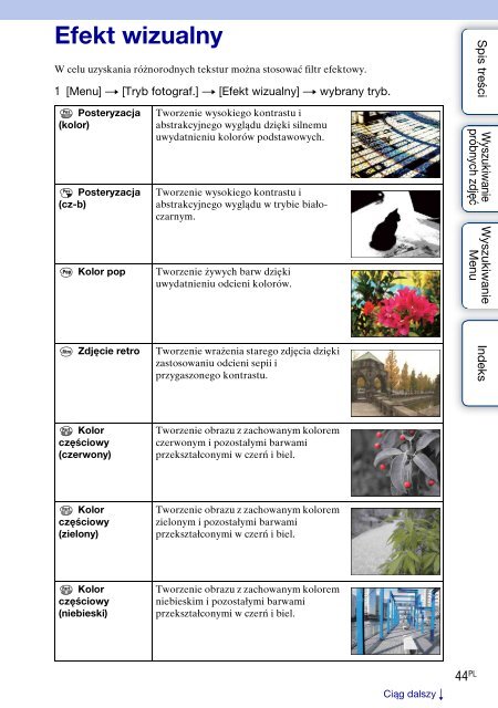 Sony NEX-C3D - NEX-C3D Consignes d&rsquo;utilisation Polonais