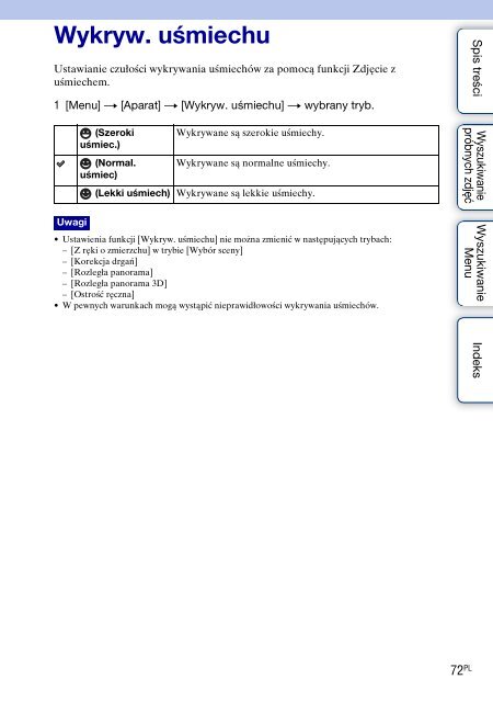 Sony NEX-C3D - NEX-C3D Consignes d&rsquo;utilisation Polonais