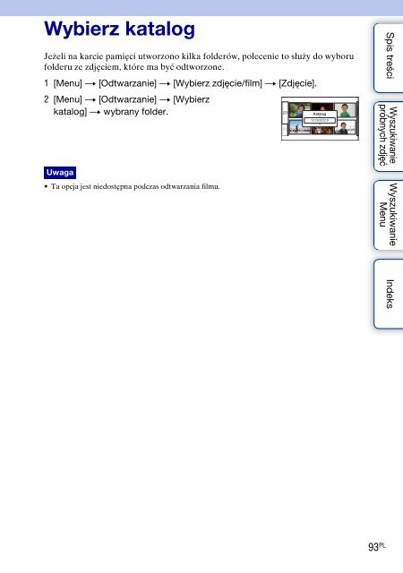 Sony NEX-C3D - NEX-C3D Consignes d&rsquo;utilisation Polonais