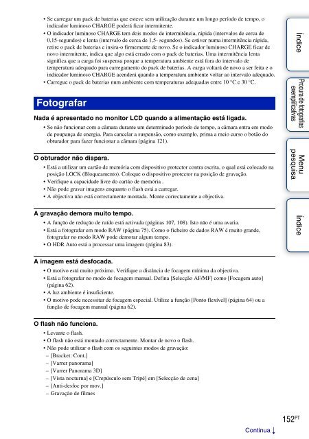 Sony NEX-C3D - NEX-C3D Consignes d&rsquo;utilisation Portugais