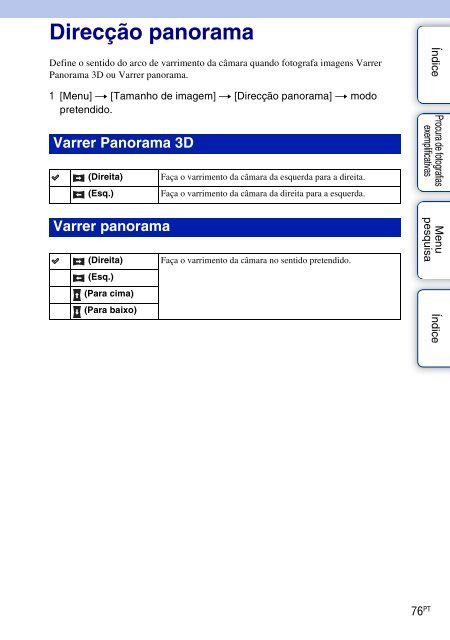 Sony NEX-C3D - NEX-C3D Consignes d&rsquo;utilisation Portugais