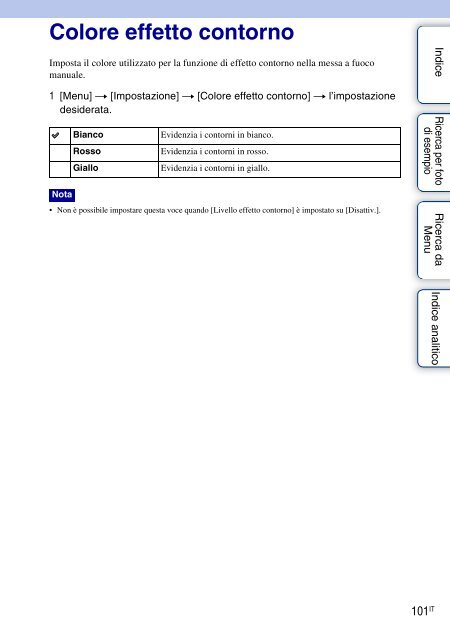 Sony NEX-C3D - NEX-C3D Consignes d&rsquo;utilisation Italien