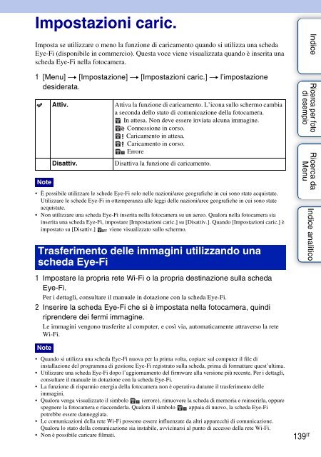 Sony NEX-C3D - NEX-C3D Consignes d&rsquo;utilisation Italien