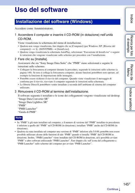 Sony NEX-C3D - NEX-C3D Consignes d&rsquo;utilisation Italien