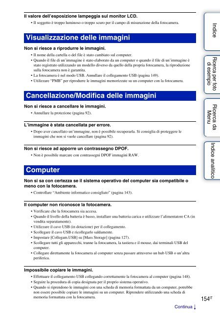 Sony NEX-C3D - NEX-C3D Consignes d&rsquo;utilisation Italien