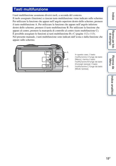 Sony NEX-C3D - NEX-C3D Consignes d&rsquo;utilisation Italien