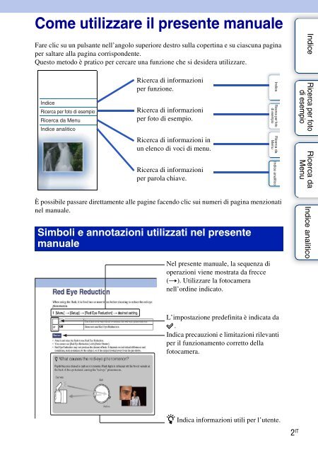 Sony NEX-C3D - NEX-C3D Consignes d&rsquo;utilisation Italien