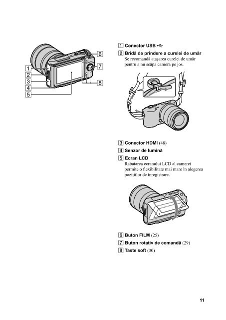 Sony NEX-C3D - NEX-C3D Mode d'emploi Roumain