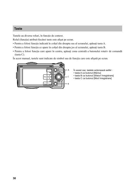 Sony NEX-C3D - NEX-C3D Mode d'emploi Roumain