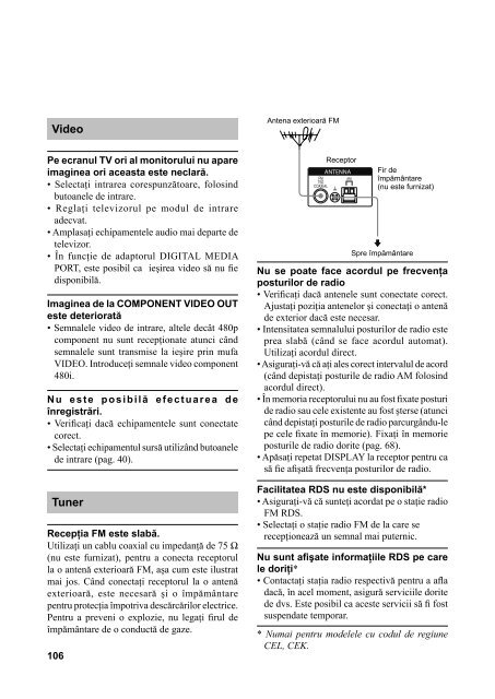 Sony STR-DH800 - STR-DH800 Mode d'emploi Roumain