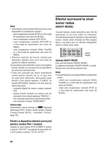 Sony STR-DH800 - STR-DH800 Mode d'emploi Roumain