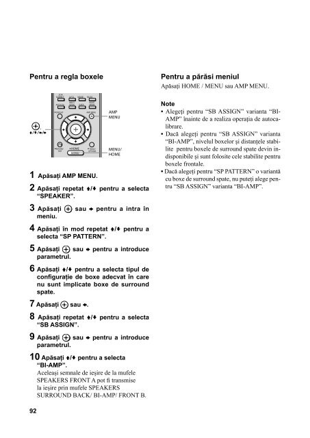 Sony STR-DH800 - STR-DH800 Mode d'emploi Roumain