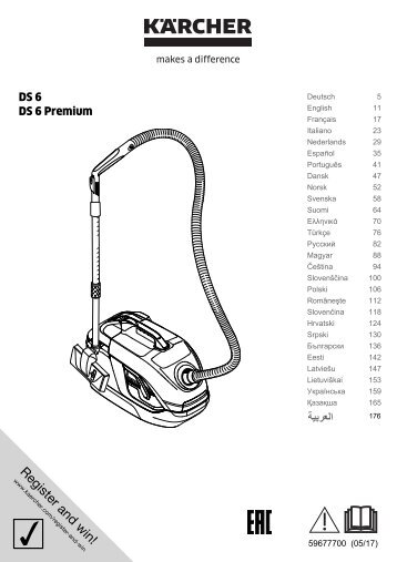 Karcher DS 6 Premium - manuals