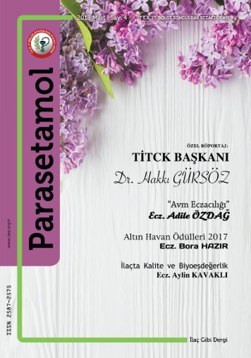 PARASETAMOL DERGI SAYI  4
