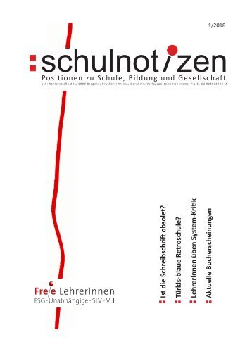 Schulnotizen 01 2018